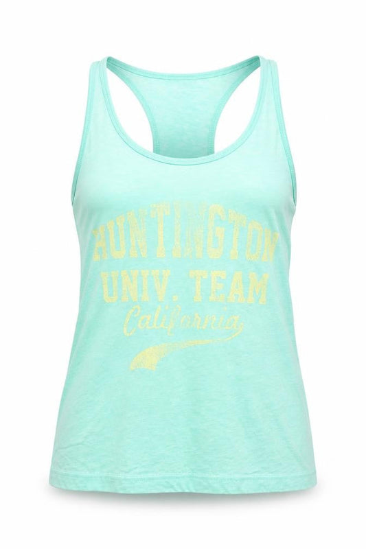 Brave Soul Womens Green   Basic Tank Size XS  - California