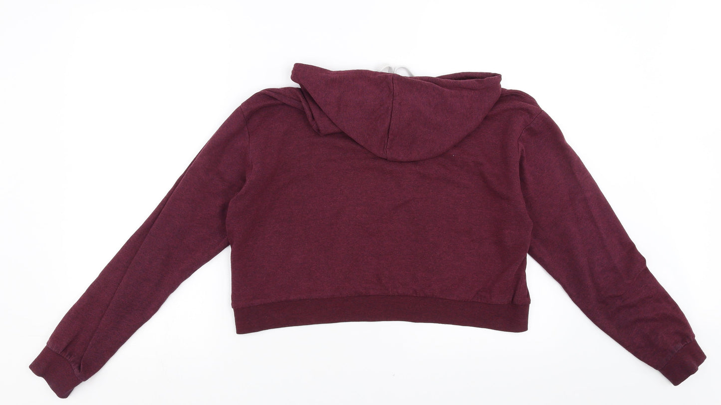 Divided by H&M Womens Purple   Pullover Hoodie Size M  - cropped