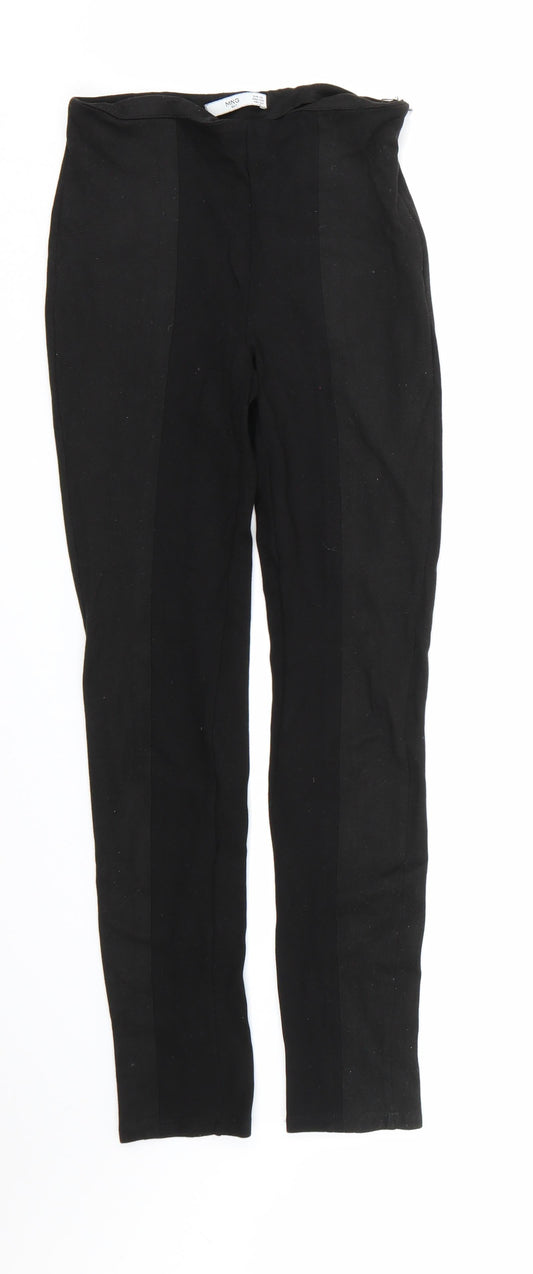 MNG SUIT Womens Black   Pedal Pusher Trousers Size XS L27 in