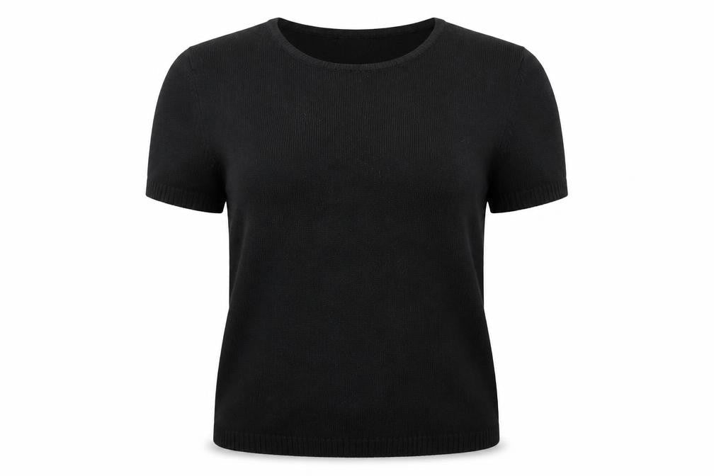 Papaya Womens Black  Knit Pullover Jumper Size 8