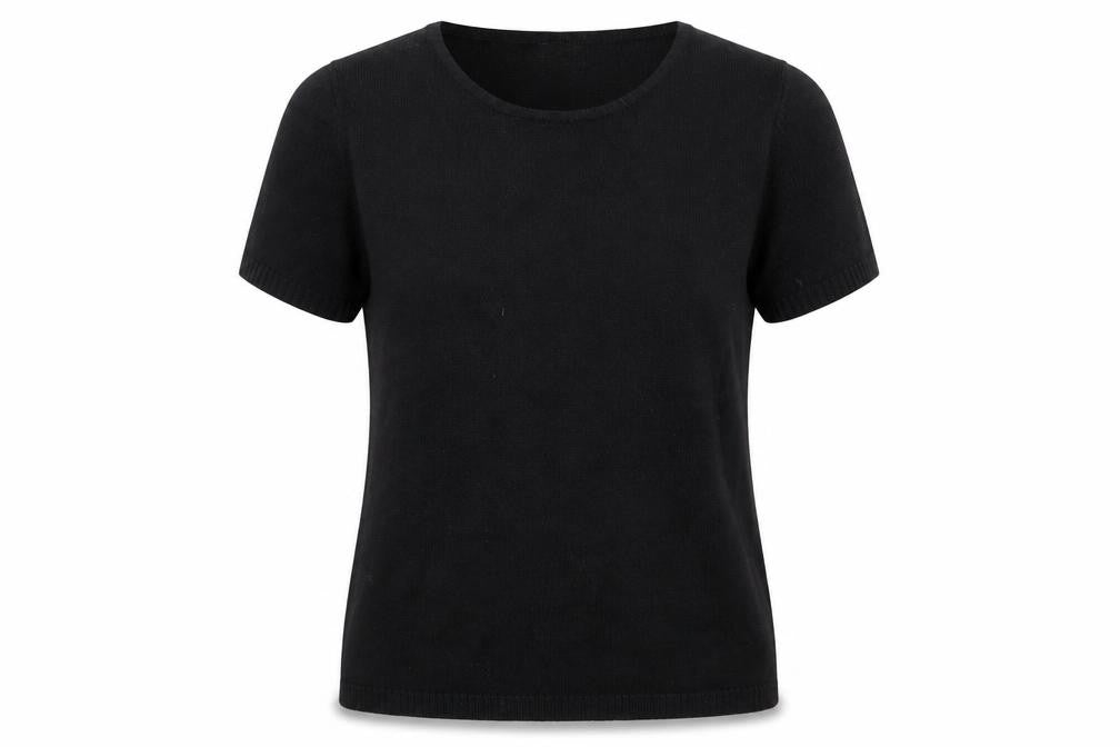 Papaya Womens Black  Knit Pullover Jumper Size 8