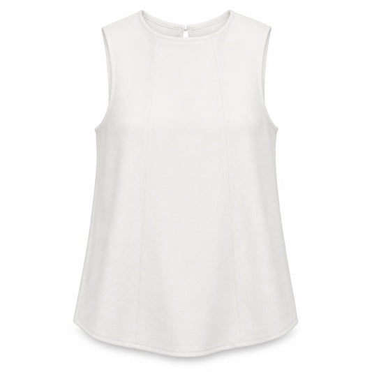 Papaya Womens White   Basic Tank Size 8