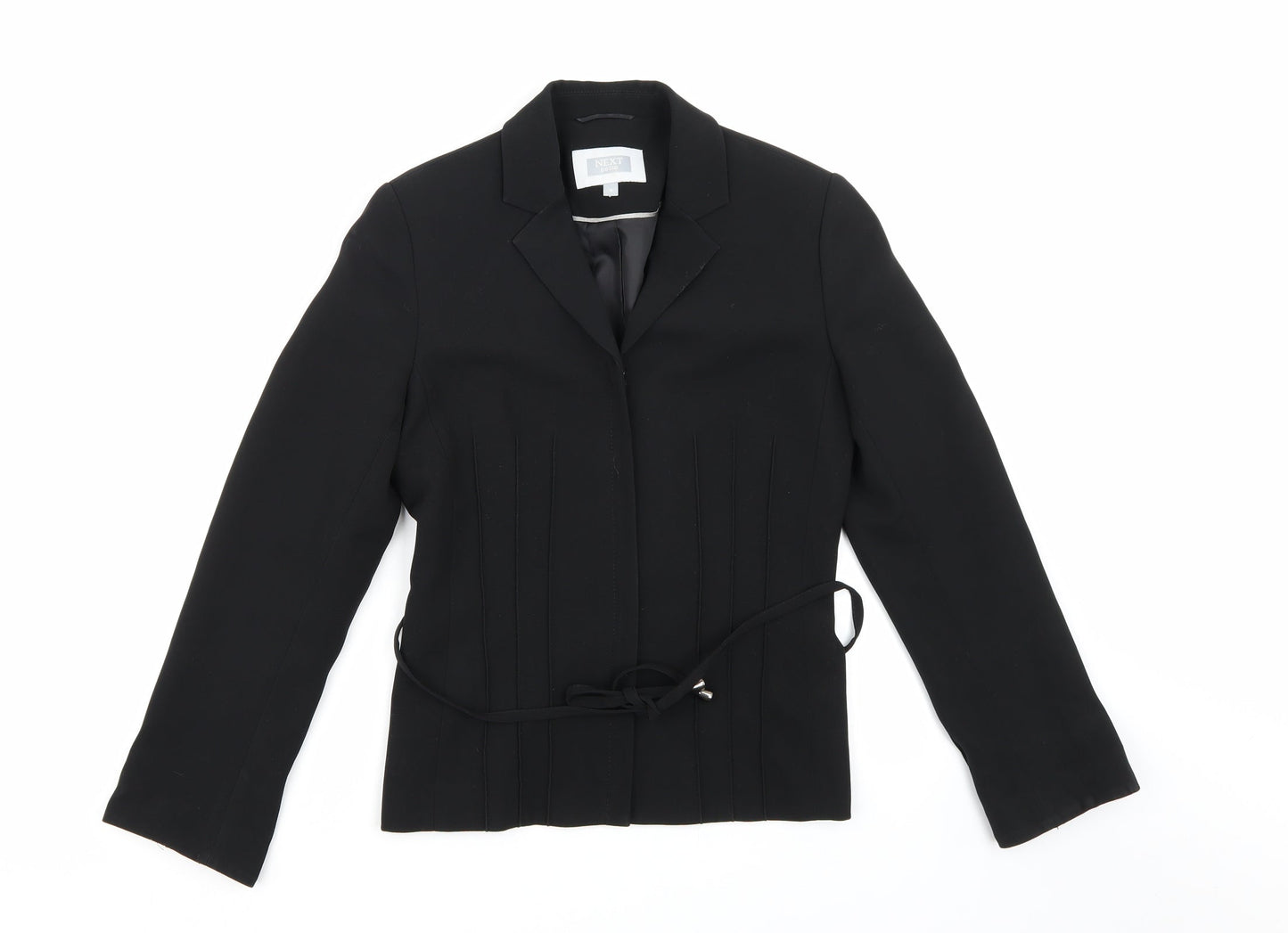 NEXT Womens Black  Rayon Jacket Blazer Size 8