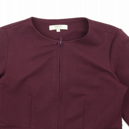 Papaya Womens Purple   Jacket  Size 8