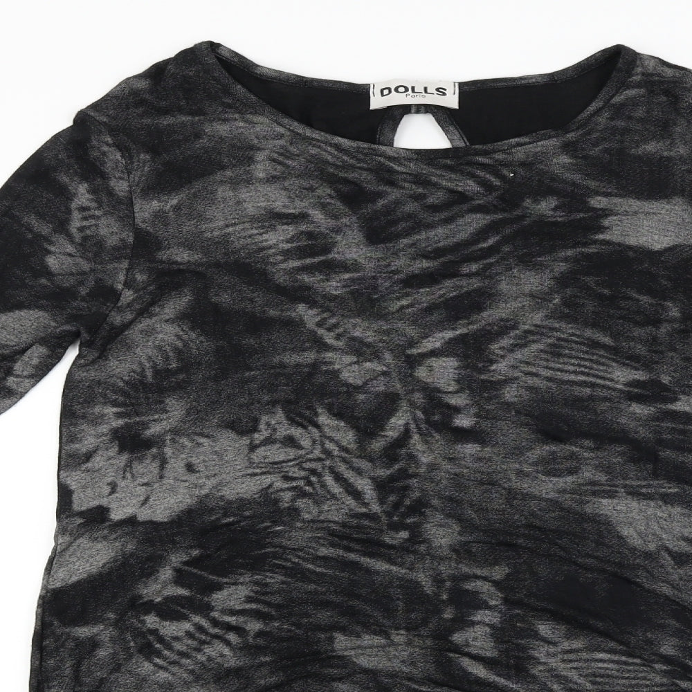 dolls Womens Black   Basic Blouse Size M