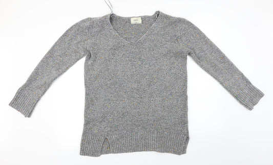 Papaya  Womens Grey   Pullover Jumper Size M