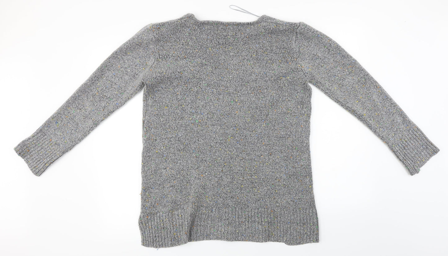 Papaya  Womens Grey   Pullover Jumper Size M