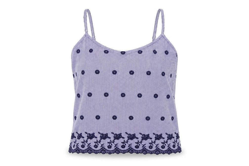 Topshop  Womens Blue   Basic T-Shirt Size 8