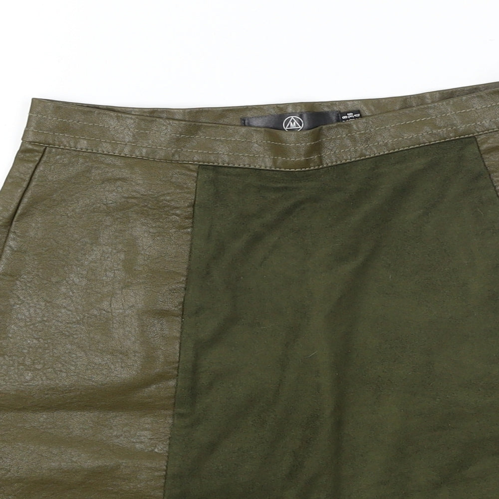 Misguided   Womens Brown   A-Line Skirt Size 8