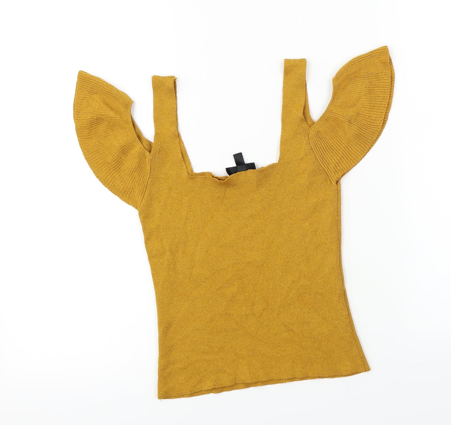 Topshop  Womens Yellow   Pullover Jumper Size 8
