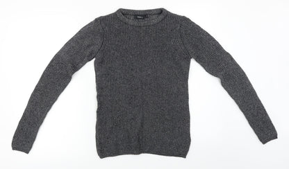 Preloved NEXT  Womens Grey   Pullover Jumper Size 8 - Front