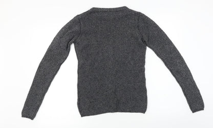 Preloved NEXT  Womens Grey   Pullover Jumper Size 8 - Back