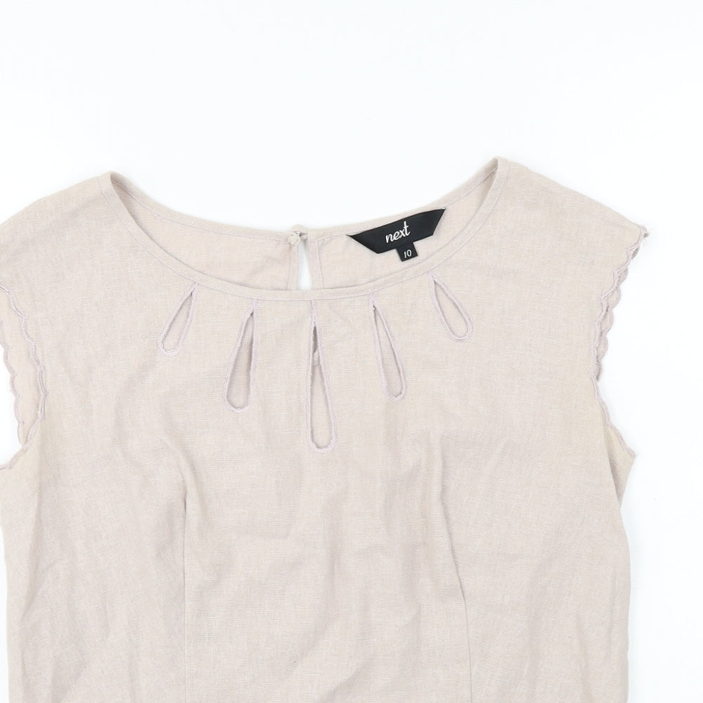 NEXT  Womens Purple   Basic Blouse Size 10