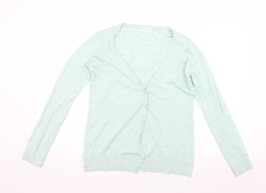 FOREVER 21 Womens Green   Cardigan Jumper Size S