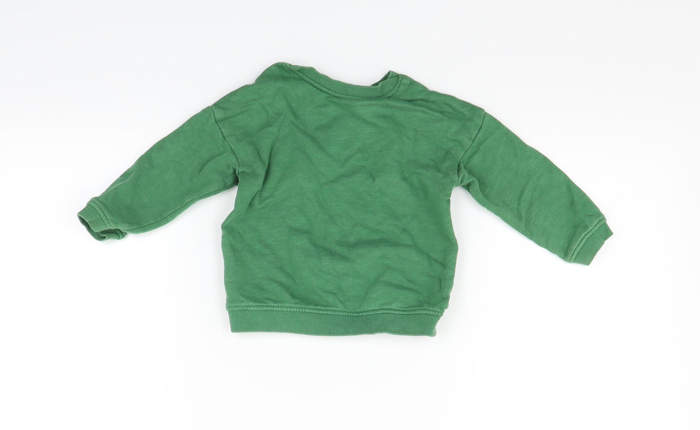 H&M Boys Gold   Pullover Jumper Size 12-18 Months