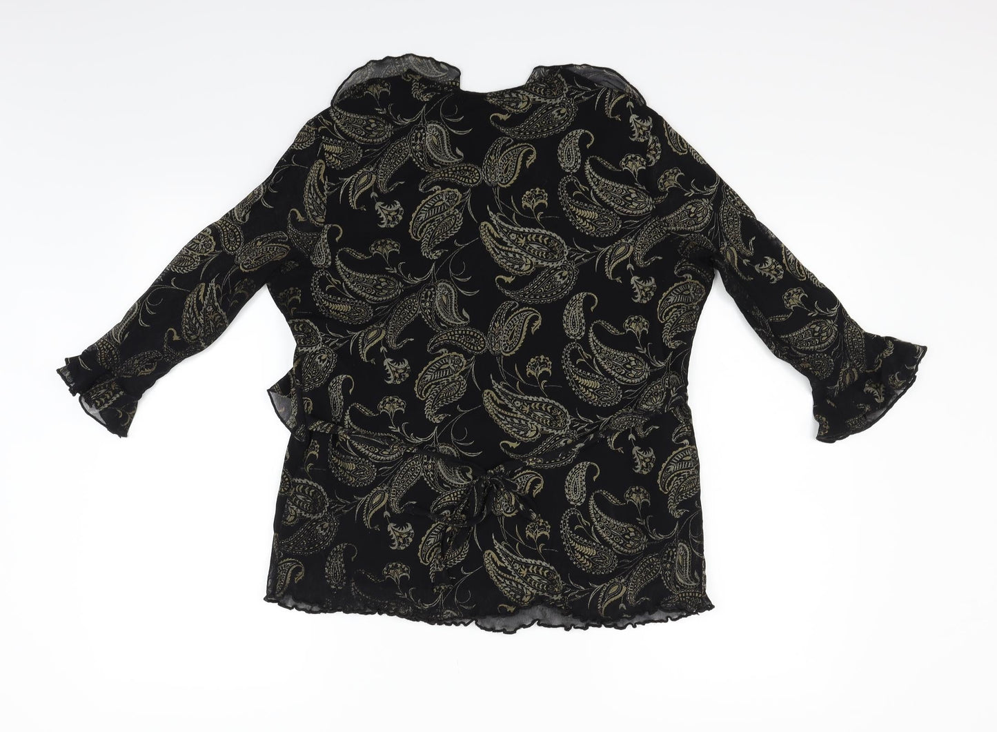 Bonmarché Womens Black   Basic Blouse Size M