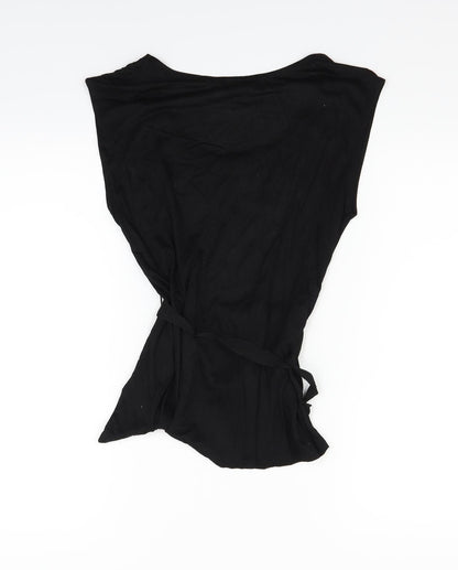 Preloved H&M Womens Black   Basic Tank Size XS - Back