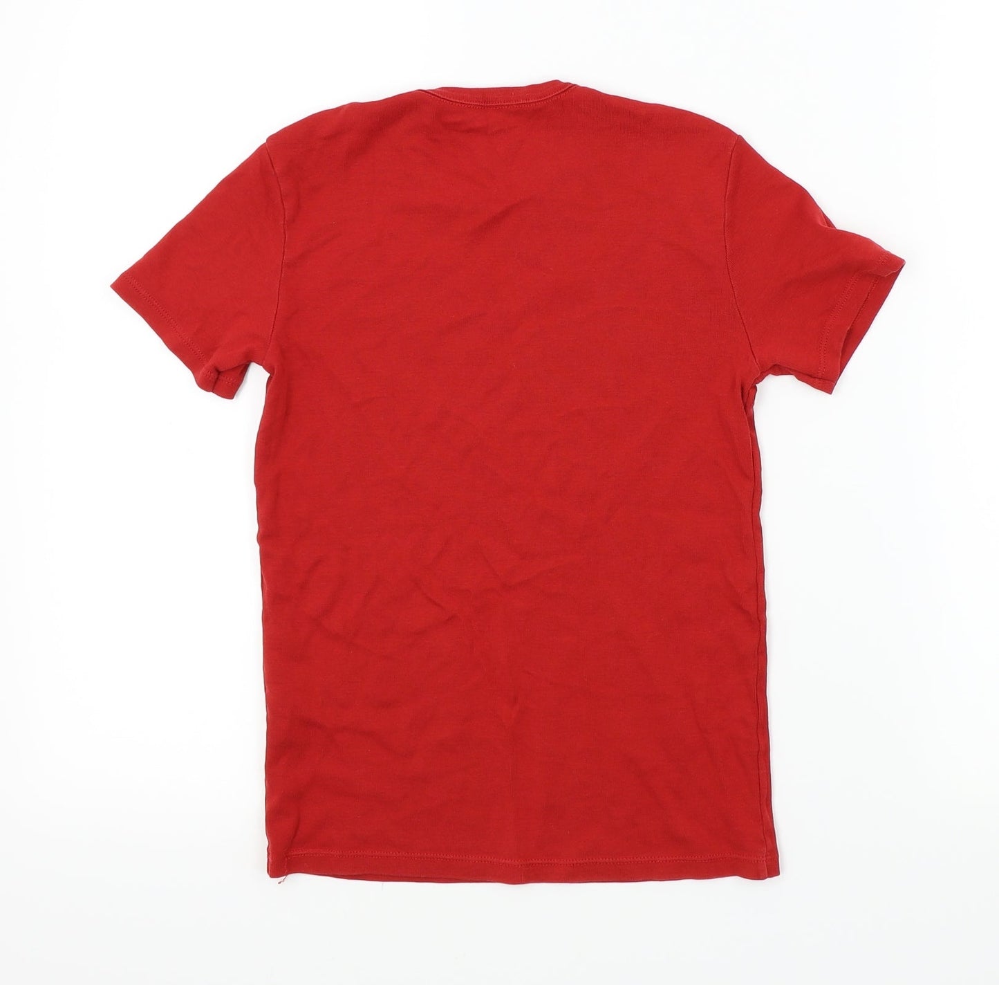 Preworn Boys Red   Basic T-Shirt Size S