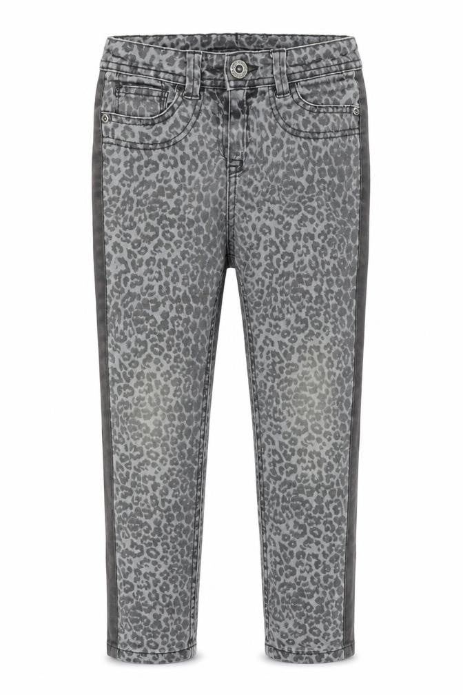Next Girls Grey Camouflage  Skinny Jeans Size 9 Years