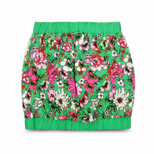 NEXT Womens Green Floral  Cropped Blouse Size 8