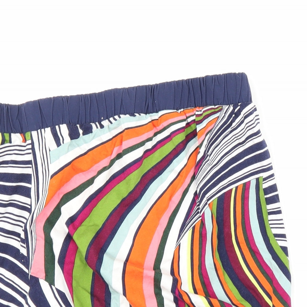 NEXT Womens Multicoloured Striped  Basic Blouse Size 8