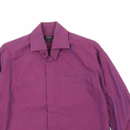 Preloved Florence & Fred Mens Purple    Button-Up Size S - Detail