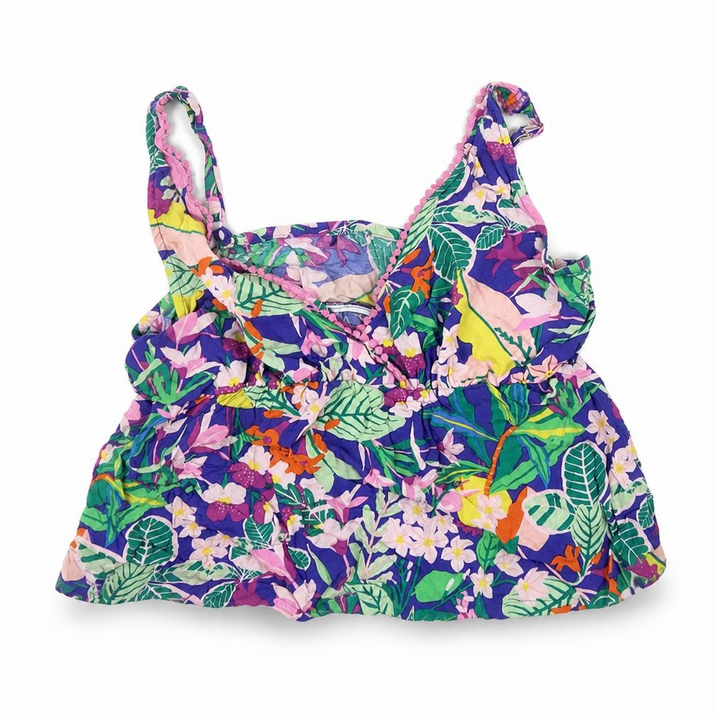 George Girls Multicoloured Floral  Basic Blouse Size 13 Years