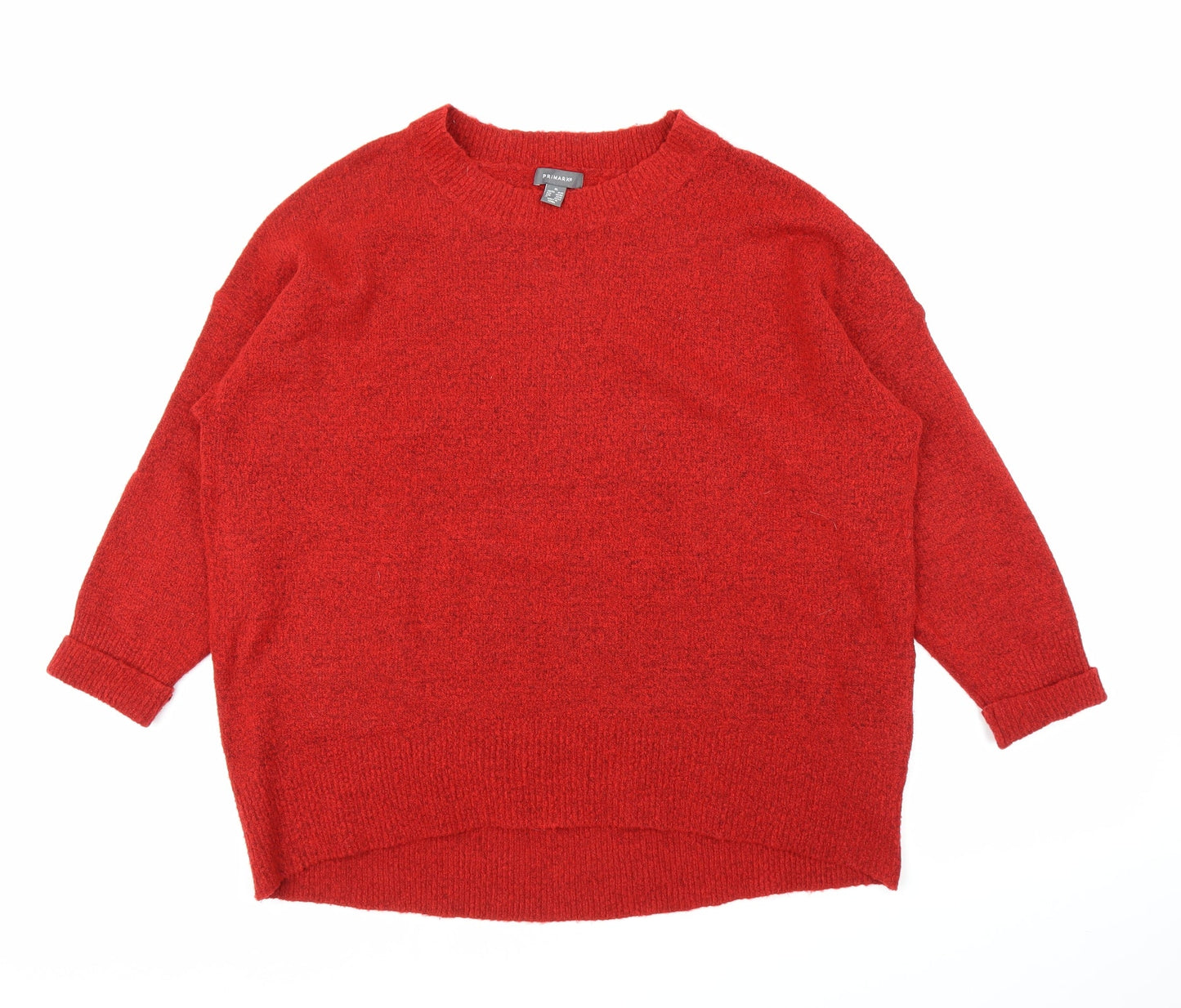 Primark Womens Red   Pullover Jumper Size XL
