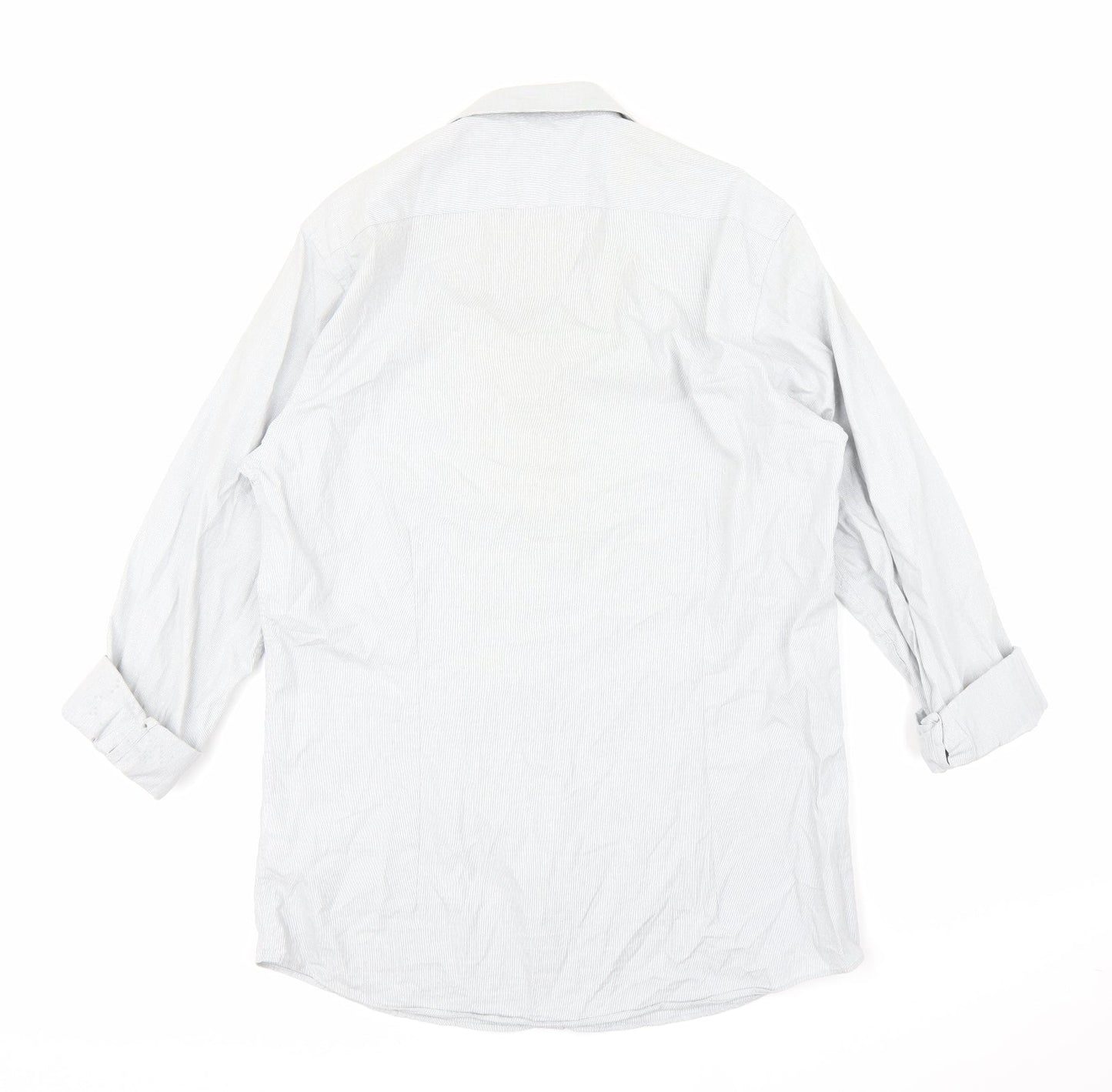 Cedar Wood State Mens Grey    Button-Up Size 16