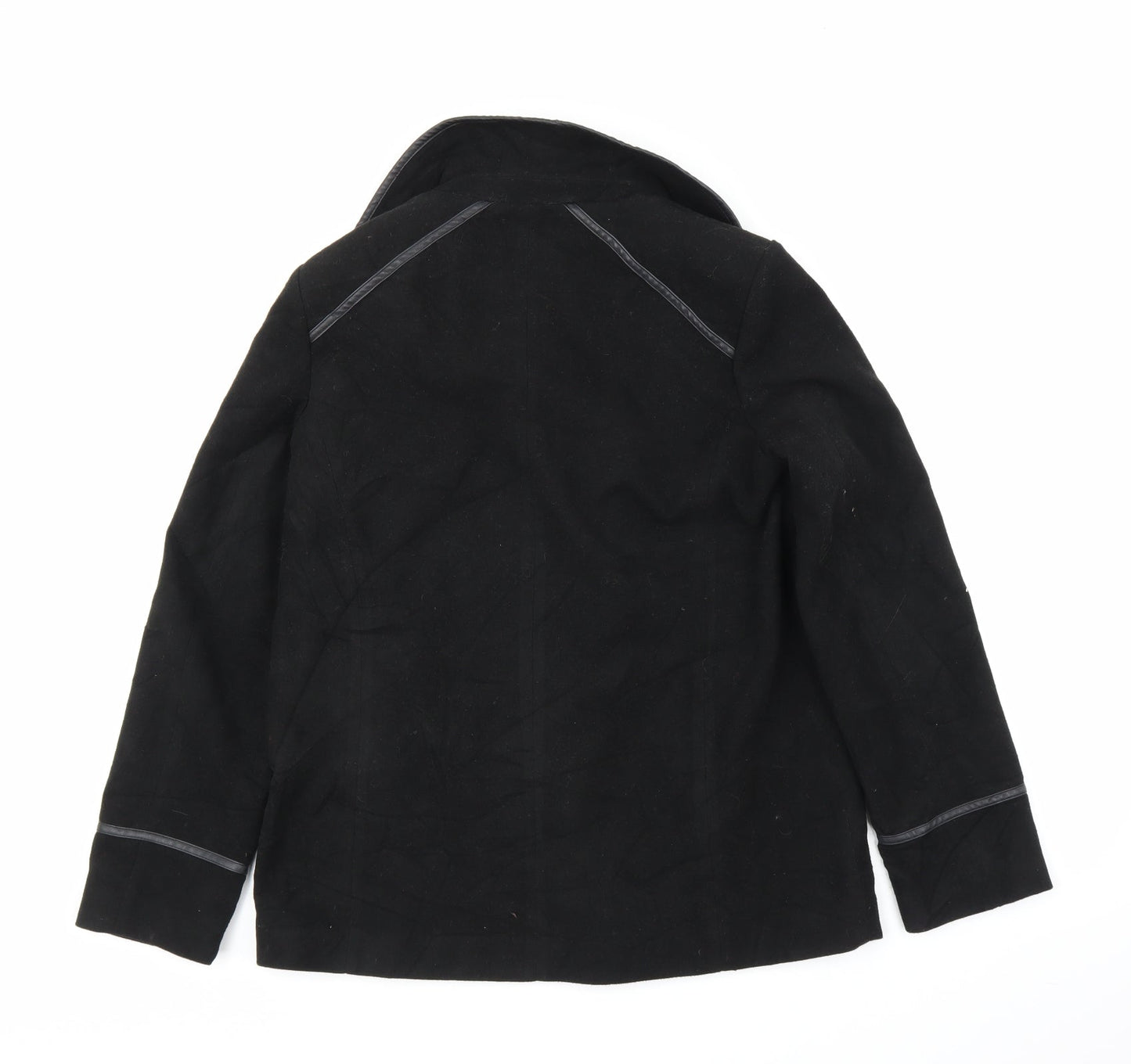 Boohoo Womens Black   Jacket  Size 12