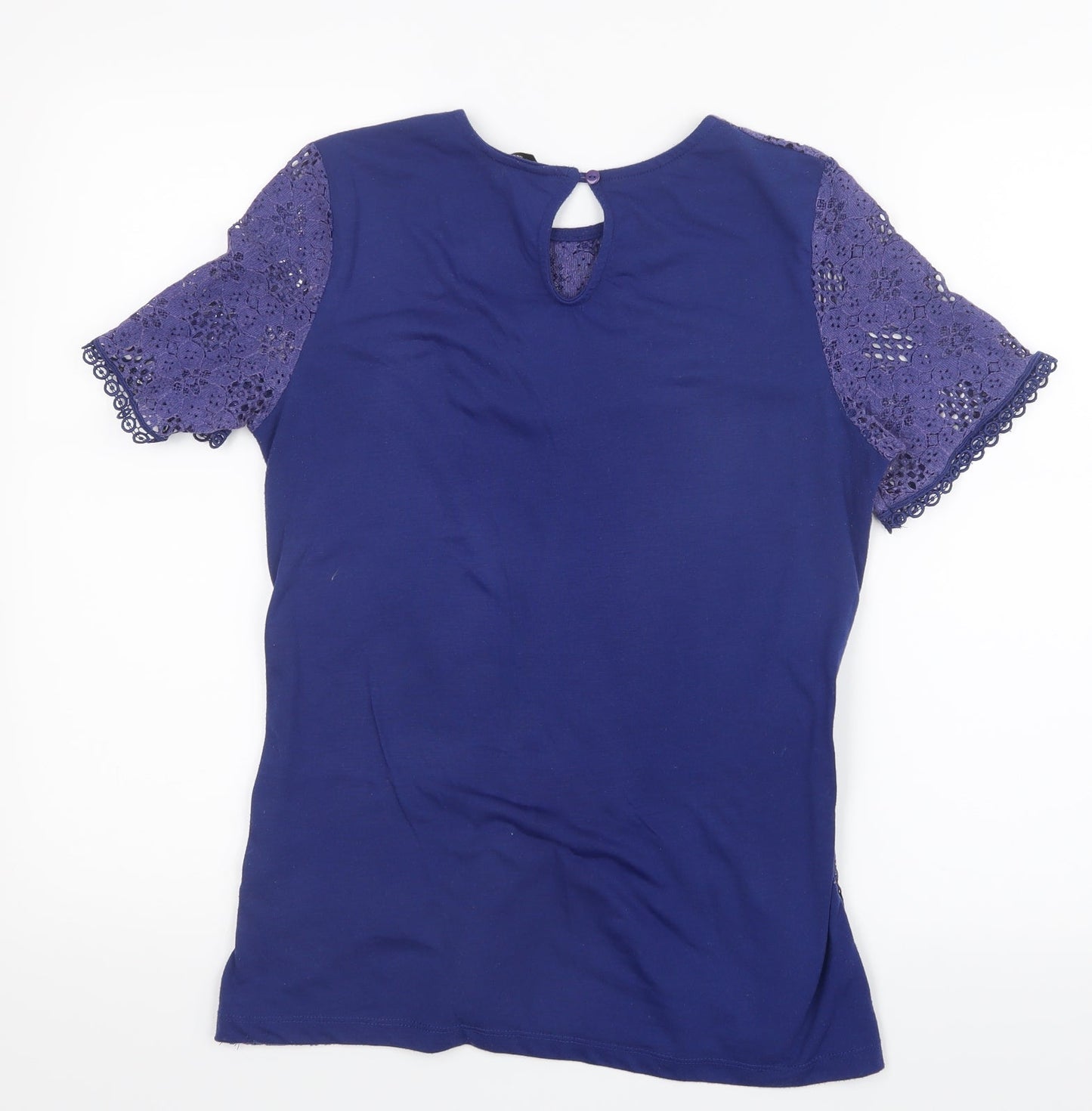 Dorothy Perkins Womens Blue   Basic Blouse Size 12