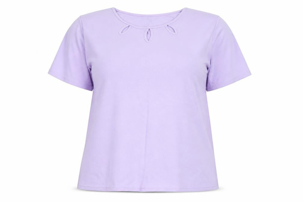 CMD Womens Purple   Basic T-Shirt Size 2XL