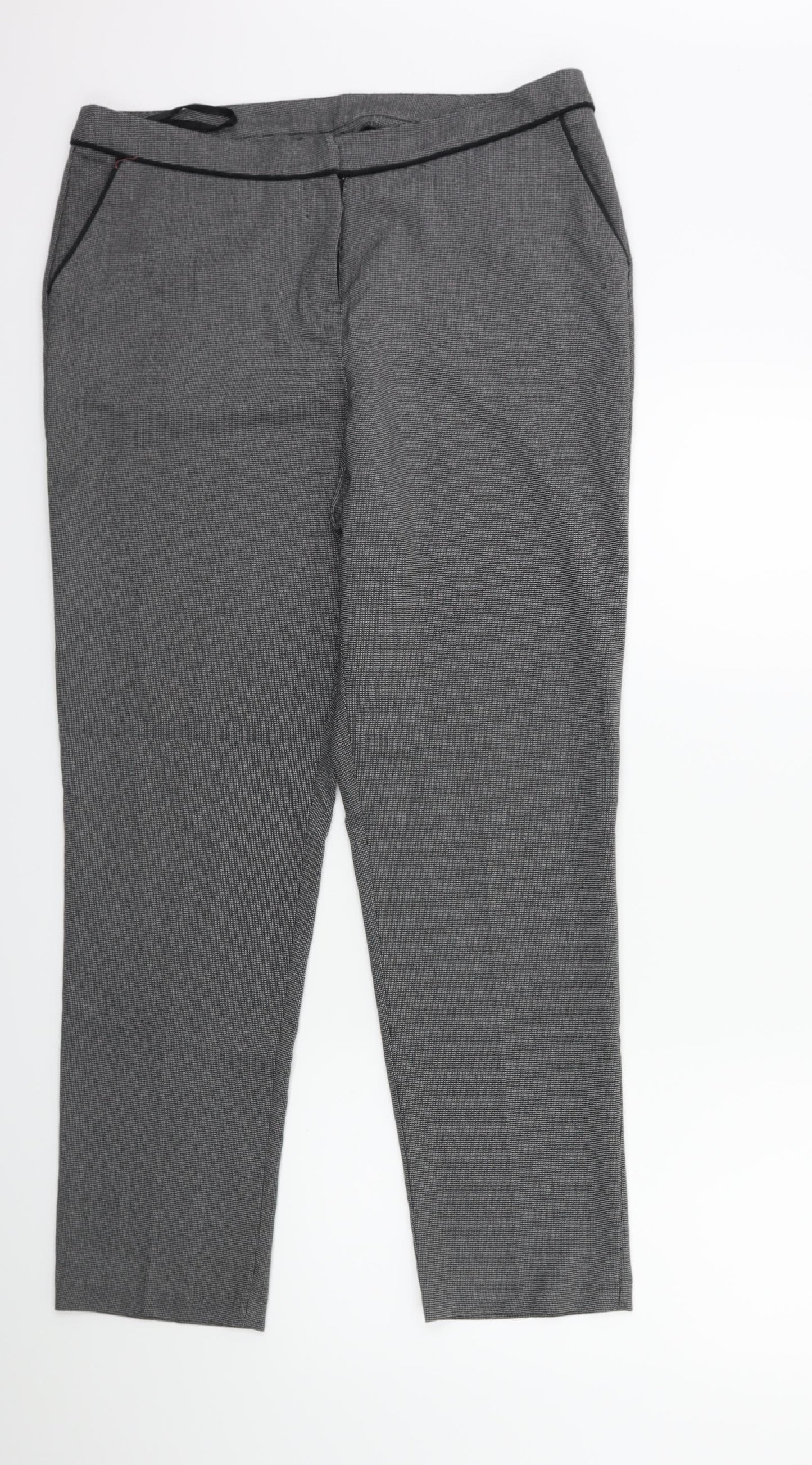 BHS Womens Green   Trousers  Size 14 L27 in