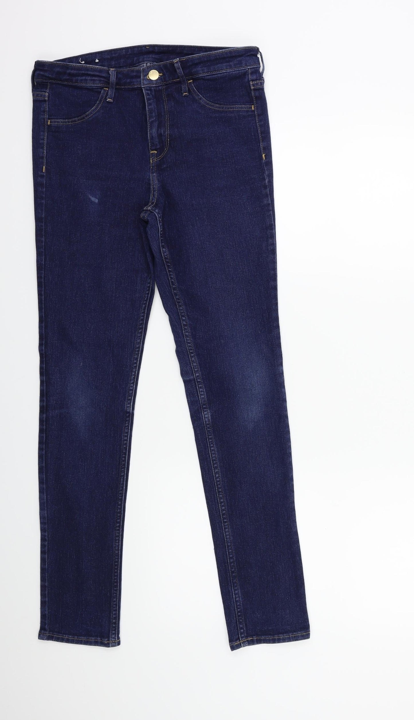 H&M Womens Blue  Denim Skinny Jeans Size 29 in L28 in