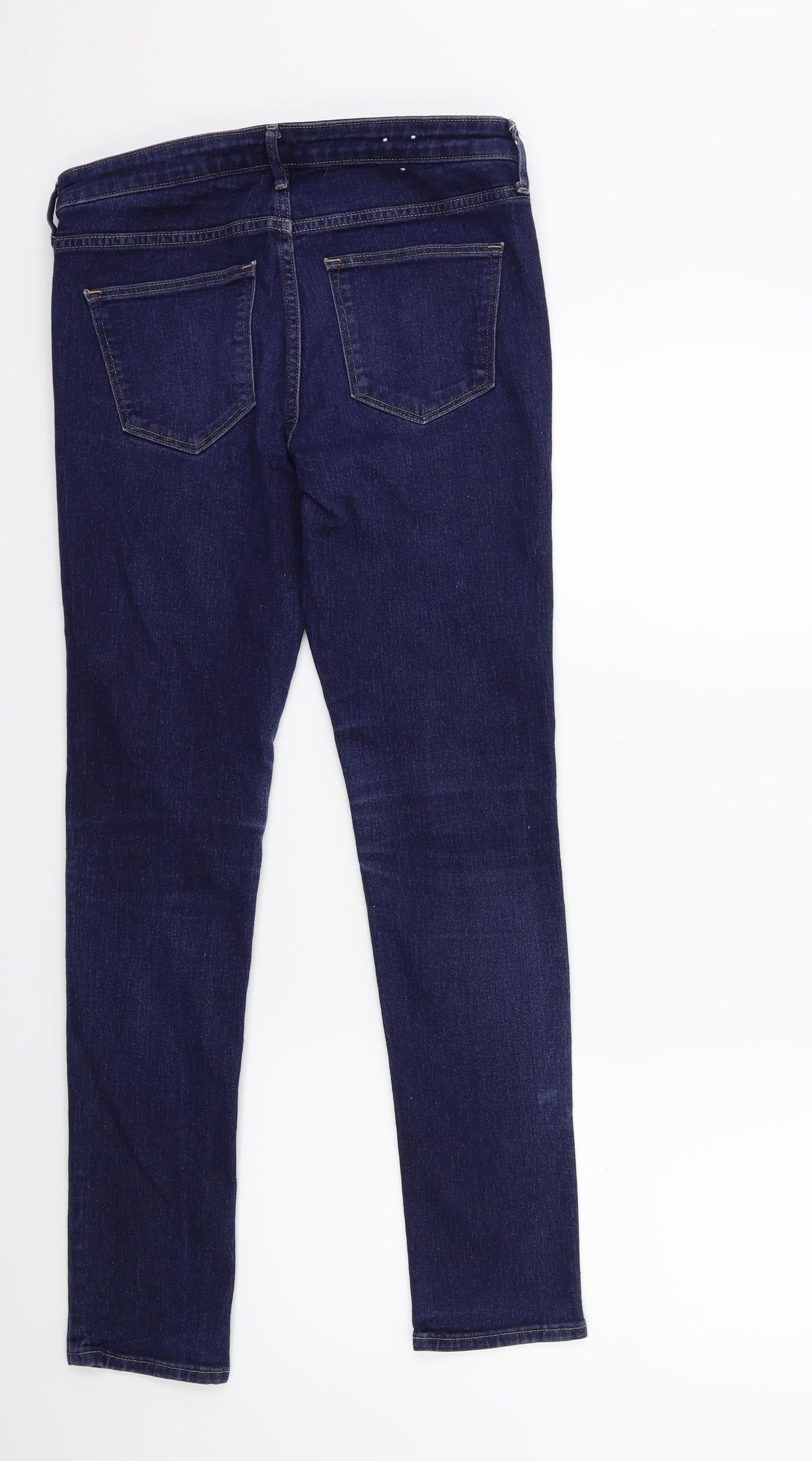 H&M Womens Blue  Denim Skinny Jeans Size 29 in L28 in