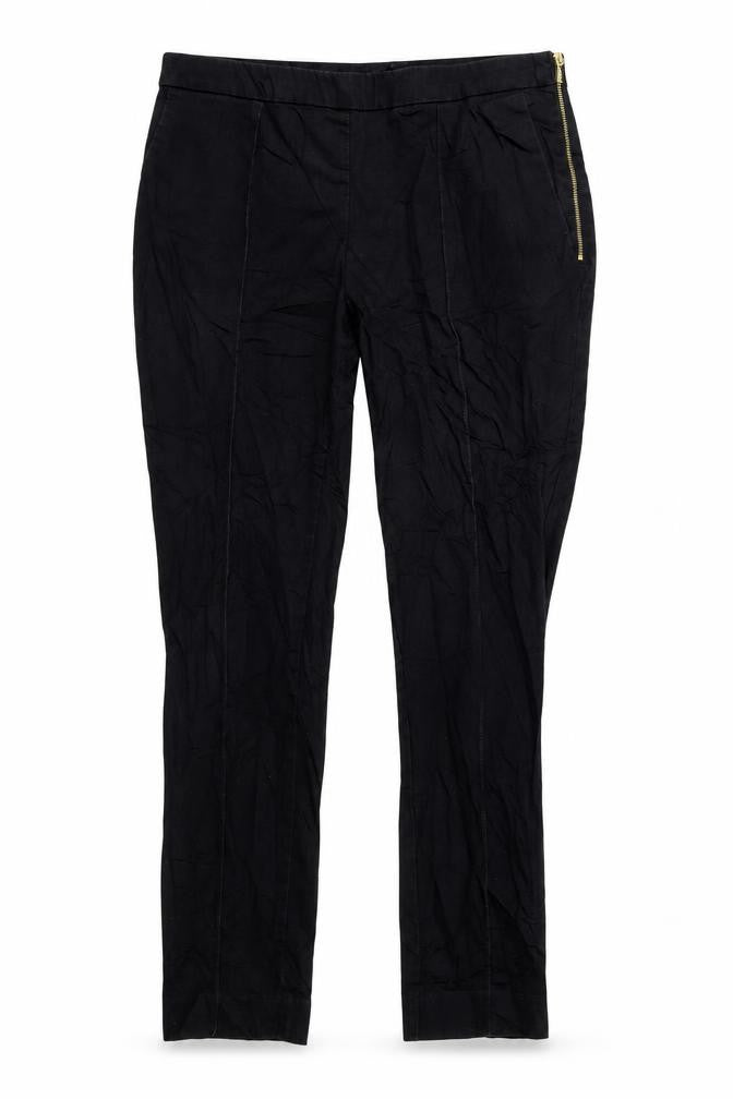 H&M Womens Black   Trousers  Size 10 L26 in
