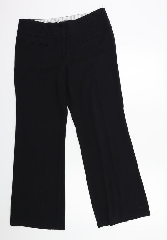 Et Vous Womens Black   Trousers  Size 14 L29 in
