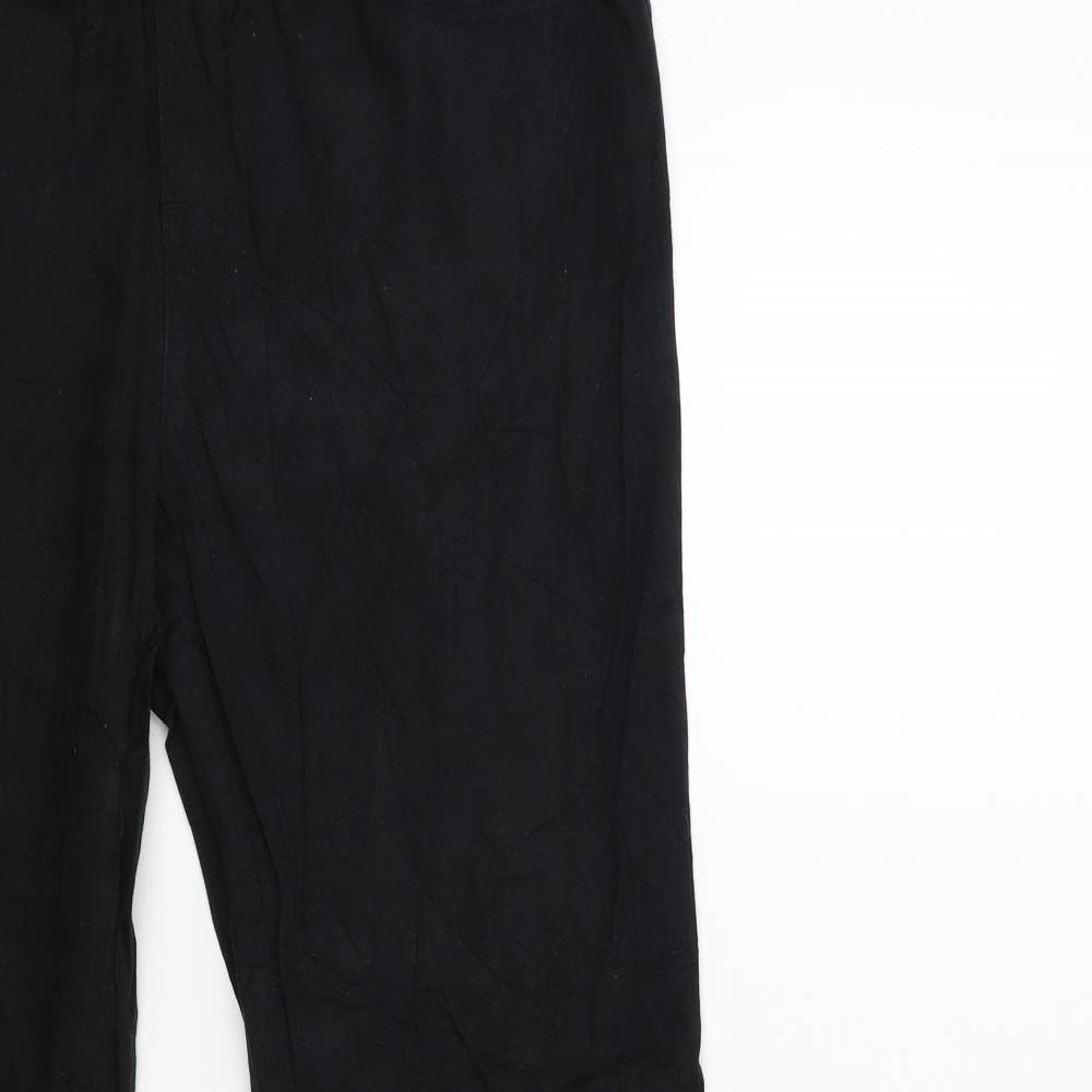 Preworn Womens Black  Denim Jegging Jeans Size 12 L27 in