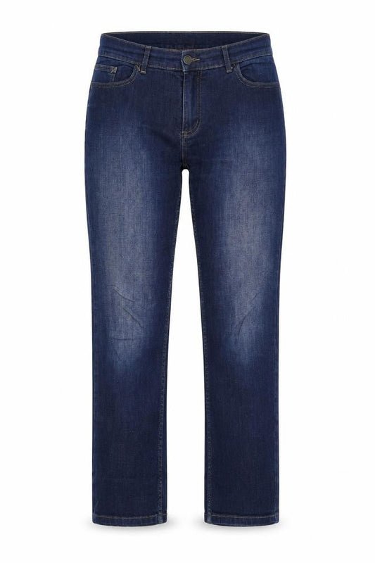 Womens Blue  Denim Straight Jeans Size 32 in L27 in