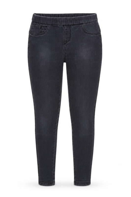 Denim & Co. Womens Grey  Denim Jegging Jeans Size 8 L25 in