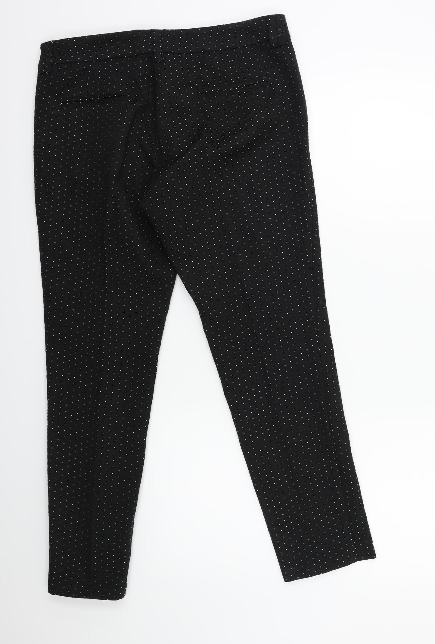 NEXT Womens Black   Trousers  Size 10 L26 in