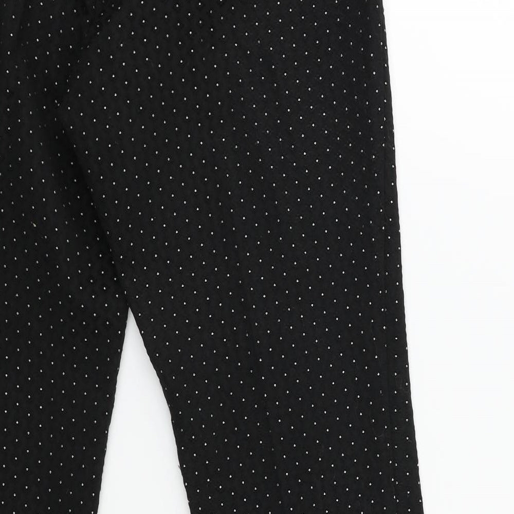 NEXT Womens Black   Trousers  Size 10 L26 in