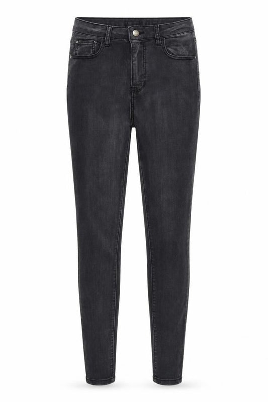 PRETTYLITTLETHING Womens Grey  Denim Skinny Jeans Size 10 L27 in