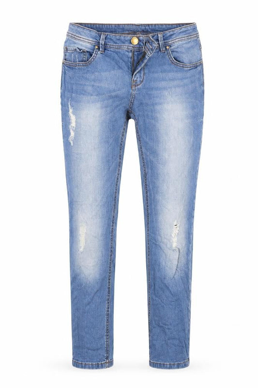 ORSAY Womens Blue  Denim Skinny Jeans Size 10 L25 in