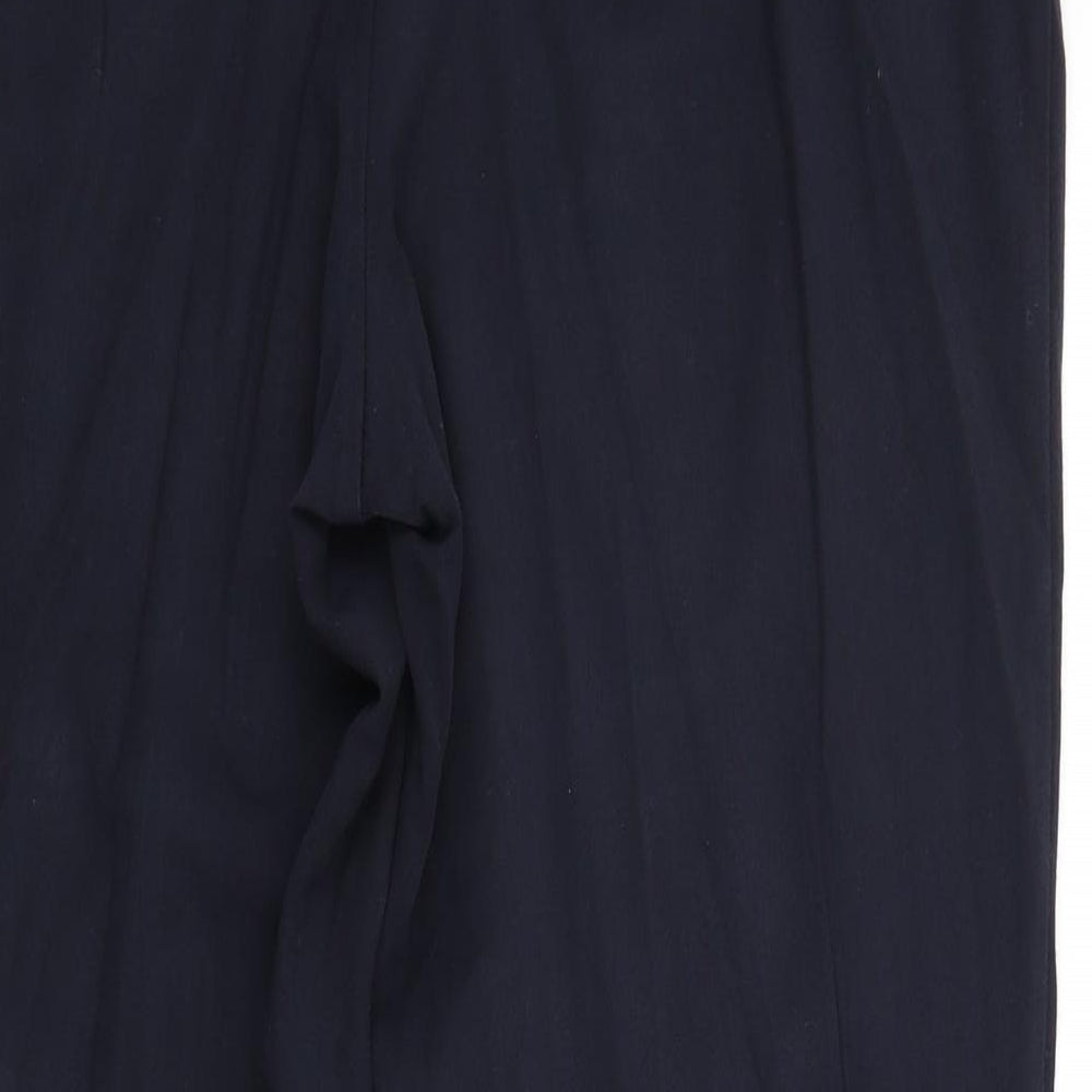 Marks and Spencer Womens Blue   Trousers  Size 14 L27 in