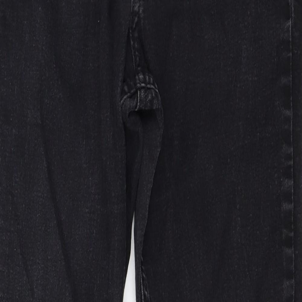 H&M Womens Black  Denim Skinny Jeans Size 27 in L25 in