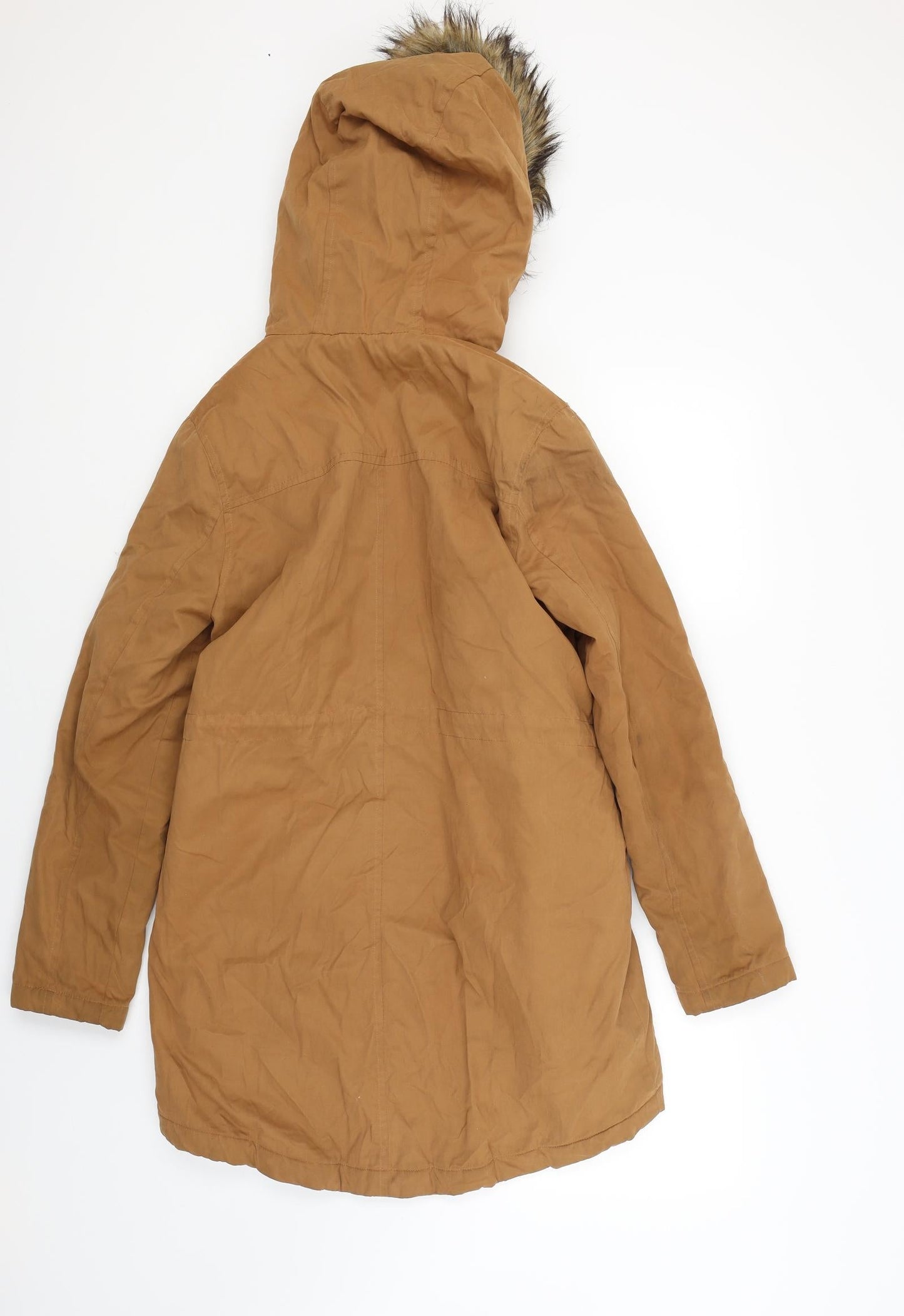 Atmosphere Womens Brown   Parka Coat Size 8