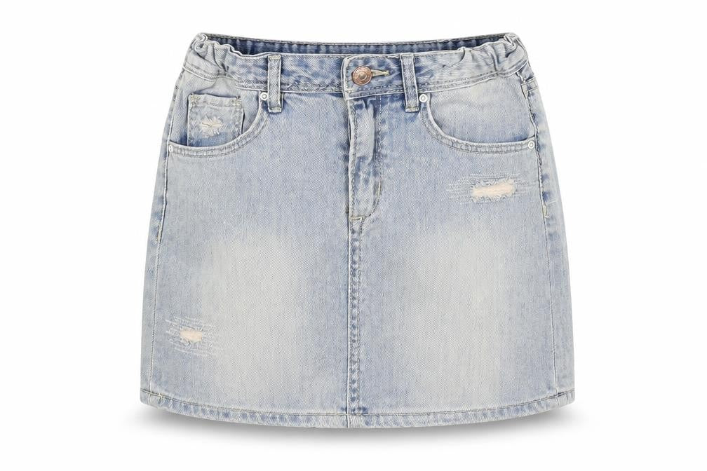 H&M Girls Blue  Denim Mini Skirt Size 10 Years