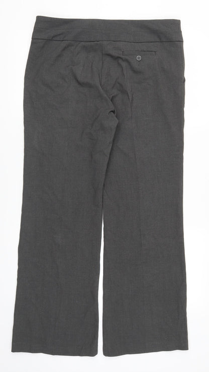 Preloved Banner Womens Grey   Trousers  Size 34 in L30 in - Back