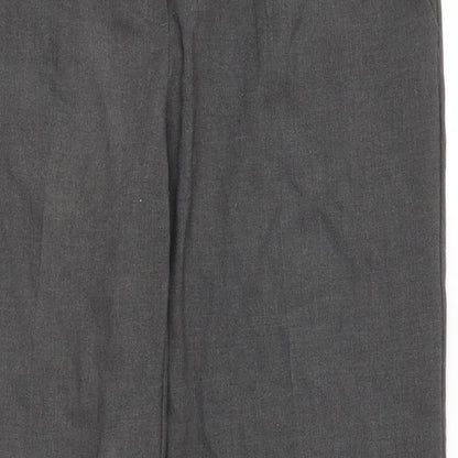 Preloved Banner Womens Grey   Trousers  Size 34 in L30 in - Detail